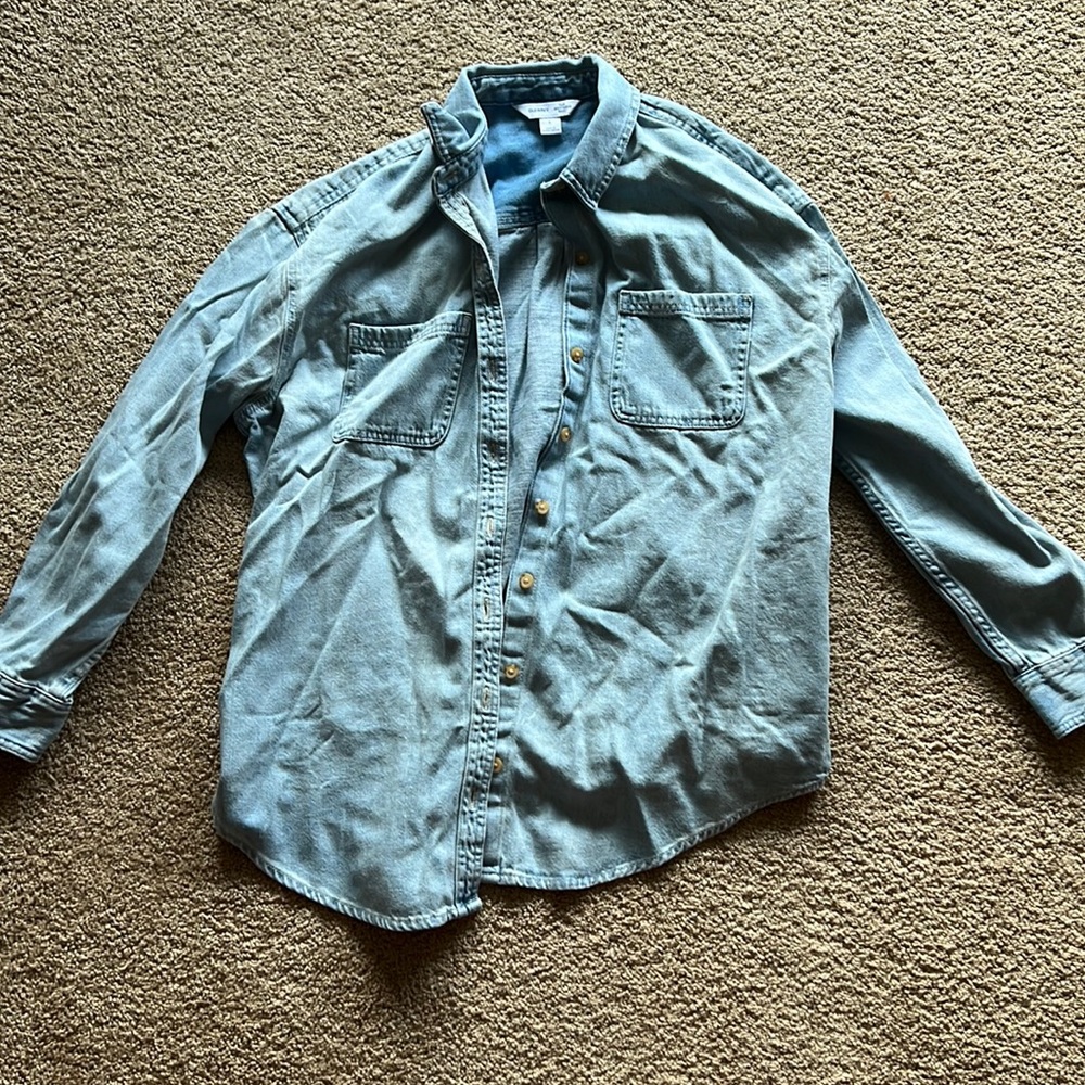 Oversized boyfriend women’s Jean jacket